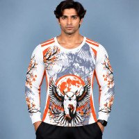 Ristrock Men's All Over Printed Polyester T-Shirt FP-D1789