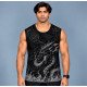 Ristrock Men's All Over Printed Polyester T-Shirt FP-D1790