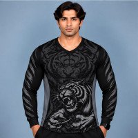 Ristrock Men's All Over Printed Polyester T-Shirt FP-D1791