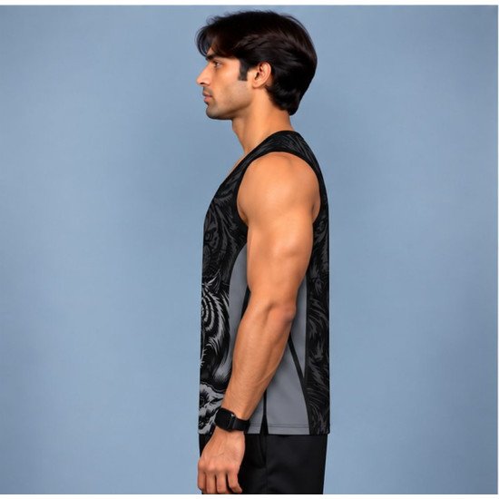Ristrock Men's All Over Printed Polyester T-Shirt FP-D1791