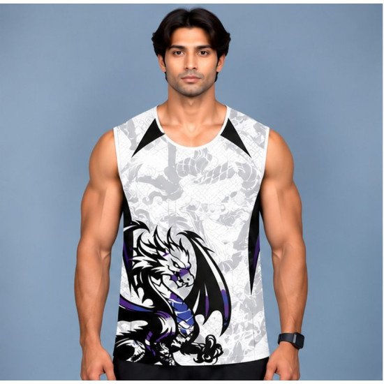 Ristrock Men's All Over Printed Polyester T-Shirt FP-D1793