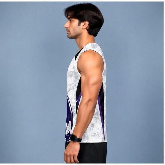 Ristrock Men's All Over Printed Polyester T-Shirt FP-D1793