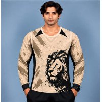 Ristrock Men's All Over Printed Polyester T-Shirt FP-D1794