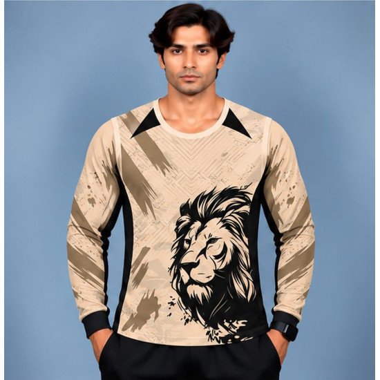 Ristrock Men's All Over Printed Polyester T-Shirt FP-D1794