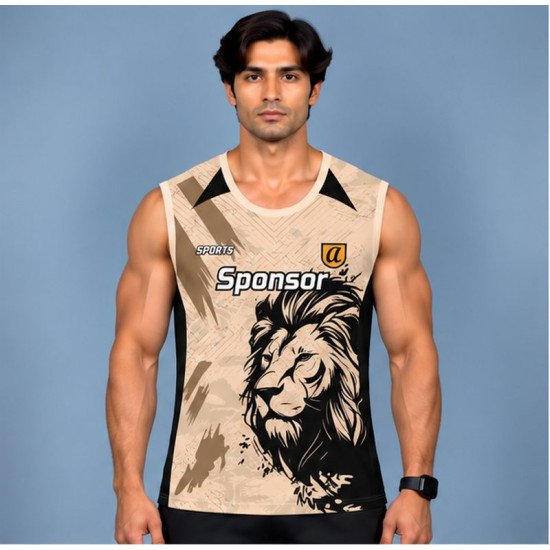 Ristrock Men's All Over Printed Polyester T-Shirt FP-D1794