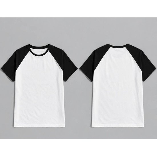 Color Block T-Shirt for Men | Stylish Casual Round Neck T-Shirt | ART NO- PATCH-D22