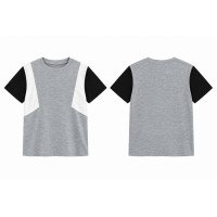 Color Block T-Shirt for Men | Stylish Casual Round Neck T-Shirt | ART NO- PATCH-D38