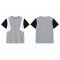 Color Block T-Shirt for Men | Stylish Casual Round Neck T-Shirt | ART NO- PATCH-D38