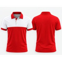 Color Block T-Shirt for Men | Stylish Casual Round Neck T-Shirt | ART NO- PATCH-D91