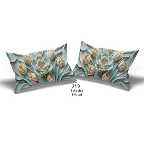 Cushion pillow Cover | Fabric Change Option | Polyester, Velvet Fabric |Dual side Printed