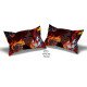 Cushion pillow Cover | Fabric Change Option | Polyester, Velvet Fabric |Dual side Printed