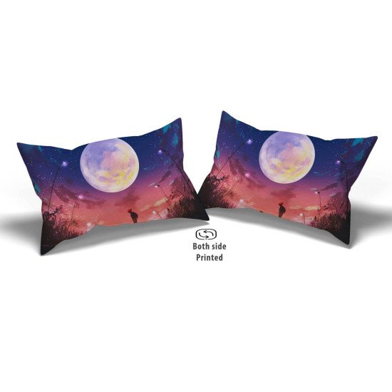 Cushion pillow Cover | Fabric Change Option | Polyester, Velvet Fabric |Dual side Printed