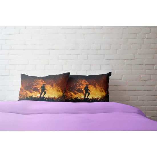 Cushion pillow Cover | Fabric Change Option | Polyester, Velvet Fabric |Dual side Printed