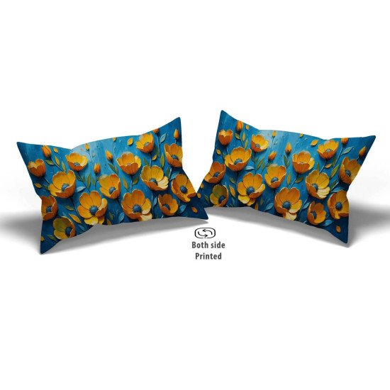 Cushion pillow Cover | Fabric Change Option | Polyester, Velvet Fabric |Dual side Printed