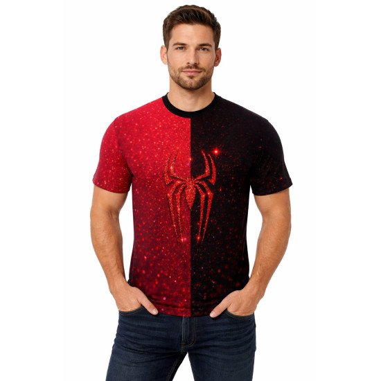 Mens Tshirt Polyester Fabric | kids Sizes Tee Available | Polyester Fabric Change Option 