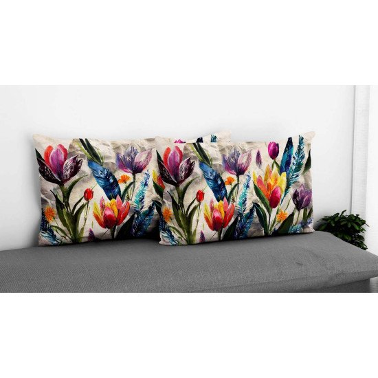 Cushion pillow Cover | Fabric Change Option | Polyester, Velvet Fabric |Dual side Printed