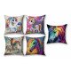 Cushion Cover All size | Cushion Fabric Change Option | Pack of 5 Home Decore Cushion Covers Only no Filler include