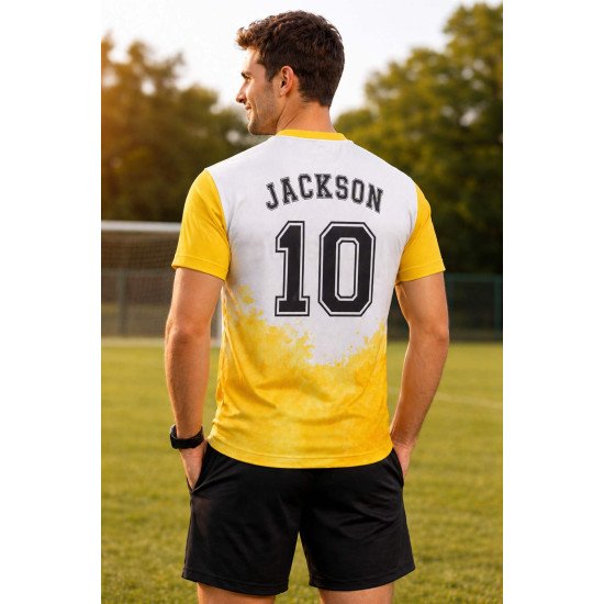 Customize Sports T-shirt FP-D827 | Sport T-shirt With Fabric Change Option | Neck Style Change Option