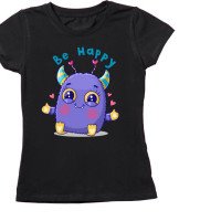 Girls  Pure Cotton Bio washed T-shirt | Style No. GL-DT154