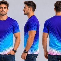 Men's T-shirt Style Men's T-shirt Oversize FP-D1117