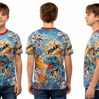 Mens Tshirt Polyester Fabric | kids Sizes Tee Available | Polyester Fabric Change Option 