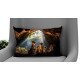 Cushion pillow Cover | Fabric Change Option | Polyester, Velvet Fabric |Dual side Printed