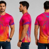 Men's T-shirt Style Men's T-shirt Oversize FP-D1136