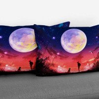 Cushion pillow Cover | Fabric Change Option | Polyester, Velvet Fabric |Dual side Printed