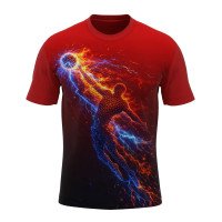 Mens Tshirt Polyester Fabric | kids Sizes Tee Available | Polyester Fabric Change Option 