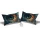 Cushion pillow Cover | Fabric Change Option | Polyester, Velvet Fabric |Dual side Printed