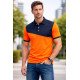 Customize Color Block T-shirt  | Plus Size Available | Matty Fabric  | Style No. Cus-Col-Block-N4