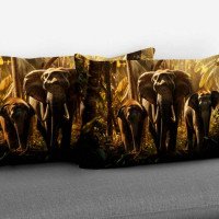 Cushion pillow Cover | Fabric Change Option | Polyester, Velvet Fabric |Dual side Printed