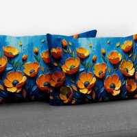 Cushion pillow Cover | Fabric Change Option | Polyester, Velvet Fabric |Dual side Printed