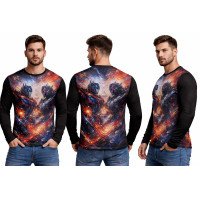 Mens Tshirt Polyester Fabric | kids Sizes Tee Available | Polyester Fabric Change Option 
