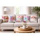 Cushion Cover All size | Cushion Fabric Change Option | Pack of 5 Home Decore Cushion Covers Only no Filler include