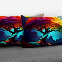 Cushion pillow Cover | Fabric Change Option | Polyester, Velvet Fabric |Dual side Printed