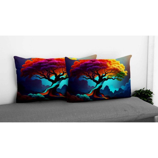 Cushion pillow Cover | Fabric Change Option | Polyester, Velvet Fabric |Dual side Printed