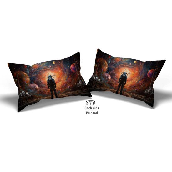 Cushion pillow Cover | Fabric Change Option | Polyester, Velvet Fabric |Dual side Printed