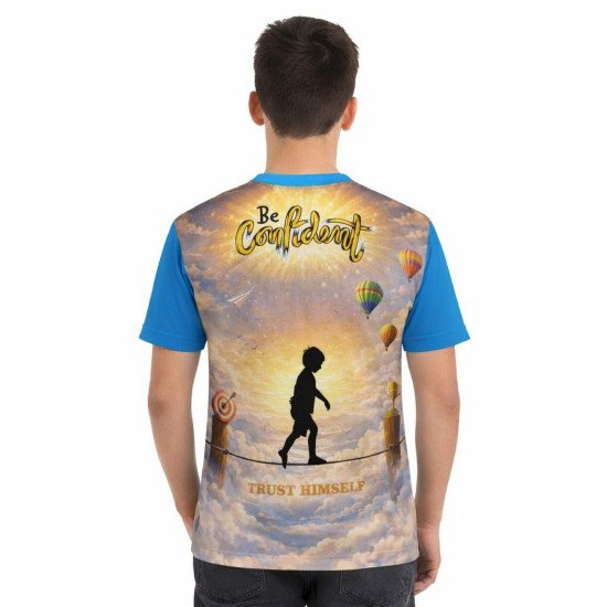 Mens Tshirt Polyester Fabric | kids Sizes Tee Available | Polyester Fabric Change Option 