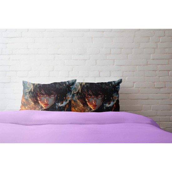 Cushion pillow Cover | Fabric Change Option | Polyester, Velvet Fabric |Dual side Printed