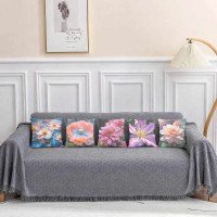 Cushion Cover All size | Cushion Fabric Change Option | Pack of 5 Home Decore Cushion Covers Only no Filler include