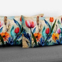 Cushion pillow Cover | Fabric Change Option | Polyester, Velvet Fabric |Dual side Printed