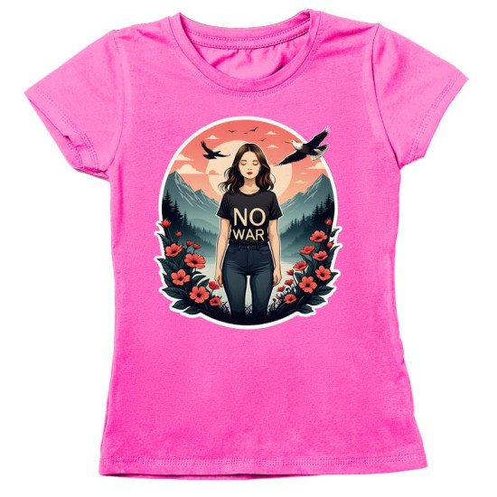Girls  Pure Cotton Bio washed T-shirt | Style No. GL-DT135