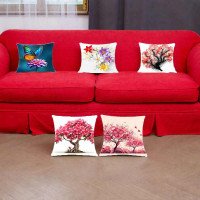 Cushion Cover All size | Cushion Fabric Change Option | Pack of 5 Home Decore Cushion Covers Only no Filler include