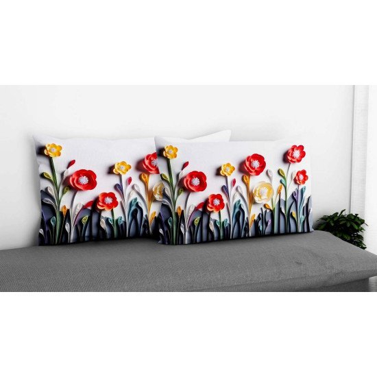 Cushion pillow Cover | Fabric Change Option | Polyester, Velvet Fabric |Dual side Printed