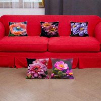 Cushion Cover All size | Cushion Fabric Change Option | Pack of 5 Home Decore Cushion Covers Only no Filler include