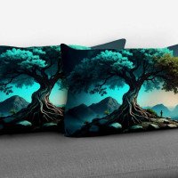 Cushion pillow Cover | Fabric Change Option | Polyester, Velvet Fabric |Dual side Printed