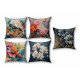 Cushion Cover All size | Cushion Fabric Change Option | Pack of 5 Home Decore Cushion Covers Only no Filler include