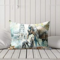 Cushion pillow Cover | Fabric Change Option | Polyester, Velvet Fabric |Dual side Printed