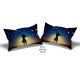 Cushion pillow Cover | Fabric Change Option | Polyester, Velvet Fabric |Dual side Printed